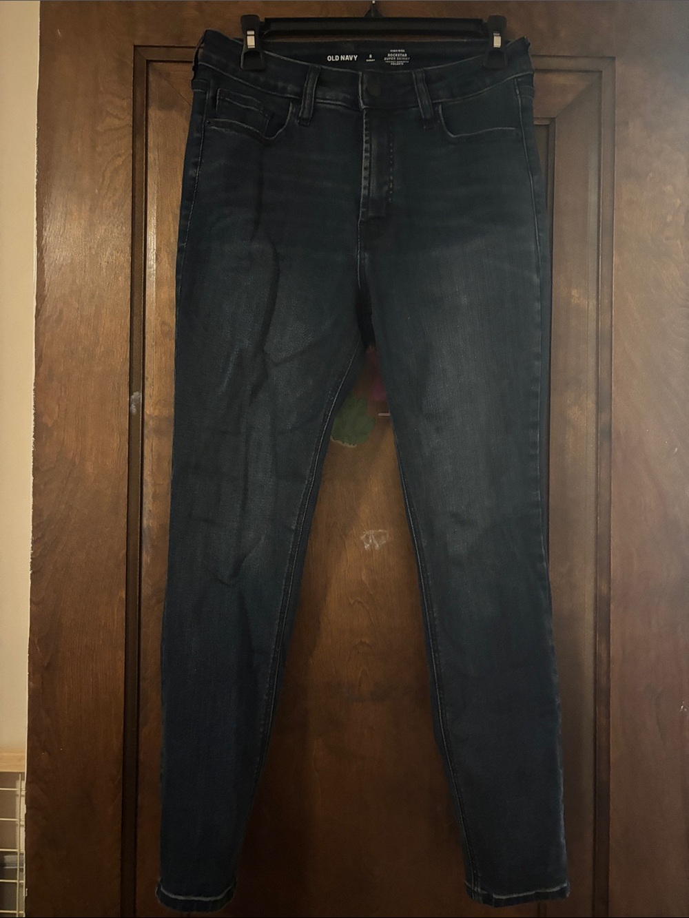 Old Navy Navy Blue Slim Stretch Jeans